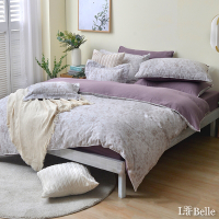 義大利La Belle 萌果兔 雙人日系親膚純棉雙層紗四件式被套床包組