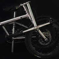 Gr9 Titanium Folding Bike Frame Disc Brake Bicycle Parts Bicycles accessories