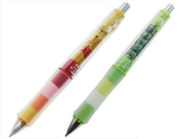 大賀屋 日本製 小熊維尼 三眼怪 果凍筆 自動鉛筆 搖搖筆 鉛筆 橡皮擦 筆 好寫筆 迪士尼 正版 J00018153