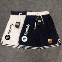 Quần Thể Thao, Barcelona Và Real Madrid, Cùng Một Mùa Hè, Nhanh Khô, Thoáng Khí, Quần Tập Luyện, Dán