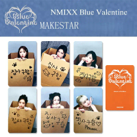 Bộ 6 thẻ photocard NMIXX Blue Valentine Fe3O4 phiên bản Forward - MK, SW, BREAK, DASH, METAGROUND, L
