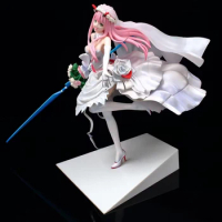 27cm DARLING in the FRANXX 02 Sexy Girl Anime Figure Zero Two For My Darling Wedding Action Figure Model Doll