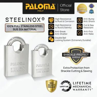 PALOMA PLP 6515 PLP 6516 Gembok Padlock Pagar Gerbang Loker Gembok Kunci Pintu Mobil Box Leher Panja