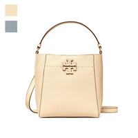 TORY BURCH MCGRAW 小號水桶包女士單肩包 74956(藍色整新現貨)   ｜國際精品 限時下殺$2618up★領券現折$1618★再享9%回饋!!