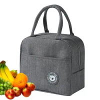 Fashion Exquisite Design Patterns Thermal Insulated Bag Portable Thermal Bag Insulation Lunch Box Bag