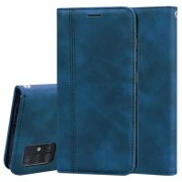 Business Flip Case For Samsung Galaxy A51 A71 A 51 71 Case Soft Leather Wallet Case For Samsung A71 A70 A51 A50 A 50 Fundas