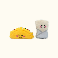 【SofyDOG】ZippyPaws 美味喵關係-潤餅捲&amp;墨西哥捲餅 貓草玩具 互動玩具