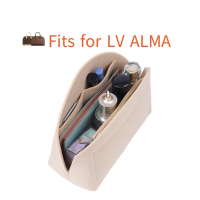 เหมาะสำหรับ ALMA BB PM ใส่กระเป๋าออแกไนเซอร์แต่งหน้ากระเป๋าถือเดินทางออแกไนเซอร์ภายในกระเป๋ากระเป๋าเครื่องสำอาง