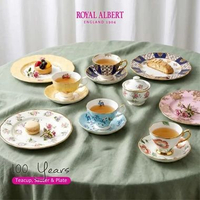 ROYAL ALBERT 100 Years Collection 3 Pcs Teacup Saucer & Plate 1940 -1990 Fine Bone China Wanda 1920