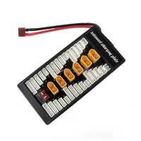 2pcs LiPo Charging Adaptor Board XT60 2-6S Charge/Balance Parallel Connect Plate T Plug XT plug For Option For iMAX B6 B6AC B8