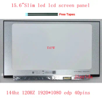 144HZ 15.6" FHD IPS LAPTOP LCD Screen Replacement LED Display Panel Matrix New for Asus ROG STRIX G15 G512LI G513 40pin