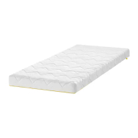 UNDERLIG 兒童床用泡棉床墊, 白色, 70x160 公分