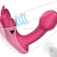 GOFLYING Butterfly Vibrators Wholesale Vibrating Panties G Spot Clitoris Vibrators Wearable Dildos Sucker Sex Toys for Women