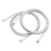 USB C To USB Type C Cable for Xiaomi Redmi Note 8 Pro Quick Charge Fast Charging for MacBook Pro Charge Cable 300pcs