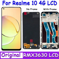 6.4 Original AMOLED For Oppo Realme 10 RMX3630 LCD Display Screen Touch Panel Digitizer Assembly Realme 10 4G Display