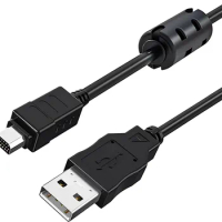 LANFULANG CB-USB5 CB-USB6 USB8 USB Cable Cord Lead For Olympus Camera mju 1050 1060 1070 1200 5010 6000 7000 7030 7040 8000