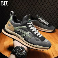 Sepatu Sneaker Pria Fuccino - RJT Sepatu Kasual New - Hijau, 43-TERLARIS!!!!!!!!!!!!!!!!!!
