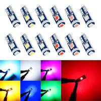 Đèn LED T5 3030, 10 CÁI, 3 LED SMD, Đèn bảng điều khiển Đồng Hồ Đo Nội Thất, Bóng đèn, 12V, Đèn Dụng