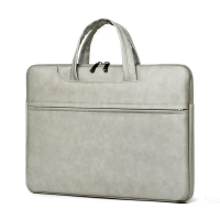 2026 Laptop Bag Tablet PU Leather Portable 13inch 14inch 15inch Pro Air Laptop Handbag Shoulder Bag