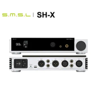SMSL SH-X Headphone Amplifier AMP JAS Hi-Res Audio Low Noise OP-Amplifier Switchable 3 Gain High Output Power