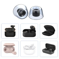 Anti-Slip Latex Ear Tips for Samsung Galaxy Buds Pro Wireless Bluetooth Earbuds Eartips for Sony WF-1000XM3 Avoid Falling Off