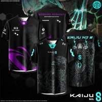 Kaiju No. 8 Anime Fans Design NFL Collar T-shirt Baju Unisex Size-xxs-6xl sublimation jersey 2026 je