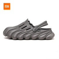 Xiaomi Youpin Summer Designer Shoes Mens Slippers Indoor House for Men Shoes Muscle Mold EVA Soft Outsole Non-slip39-45 Designer