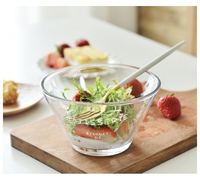 日式玻璃水果沙拉碗甜品碗早餐碗麥片谷物點心碗蔬菜料理碗甜品碗
