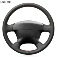 Steering Wheel Cover Black Artificial Leather Car Steering Wheel Covers For Honda Civic 2000-2005 Civic Hybrid 2003 Stream 2001