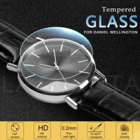 Tempered Glass For Daniel Wellington DW Watch Protective Film Cover Diameter 32mm 34mm 36mm 38mm 40mm Watch Screen Protector