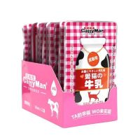 DoggyMan-（60mlX12包）貓貓零食愛貓牛乳牛奶成貓零乳糖牛奶(建議12個月以上)#K102205 