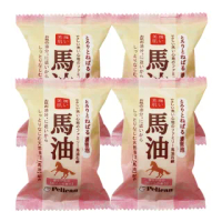 【PELICAN】Pelican馬油潤澤美膚皂三送一超值組(80g*4)