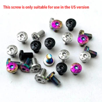 1/2Set 4Pieces 1911 Customized Grips M4 Screws with Tool Stainless Steel CNC T8 Plum Screw 1911 Multicolour Grip Nail