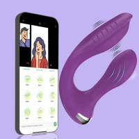 Wireless Bluetooth G Spot Dildo Vibrator for Women APP Remote Control Wear Vibrating Clit Female Vibrating Panties Sex Toys