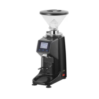 Professional burr coffee grinder/commercial doser touch screen coffee grinder /espresso coffee grinder with stainless steel disc