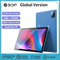 2024 Global Version 10.36 Inch 2K FHD Display Tablets Octa Core 8GB RAM 256GB ROM 4G LTE 5G WiFi AI Speed-up Tablet PC 8000mAh
