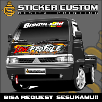 Sticker Custom Decal Sticker Kabin Mobil Pickup Futura T120ss Carry 1.0 Fleksibel Request Desain Ses