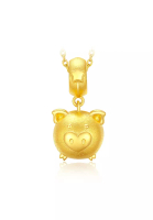 CHOW TAI FOOK Jewellery CHOW TAI FOOK 999 Pure Gold Charm - Dangling Pig R21644