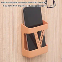Mobile Phone Wall Holder For Iphone Cellphone Charge Hook Hanging Stand Bracket TV Remote Control DIY Mobile Phone Plug Charging