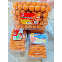 Combo 3 món, 4 Món bánh Pò Quẩy,Pò miếng,Xiên Vừng Ngọc Quỳnh