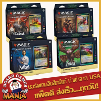 [MTG]Magic The Gathering Fallout Commander Decks Deck (Set of 4)