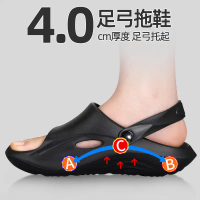 Arch Pad Slippers Flat Foot Dedicated Correction Insole Arch Support Flat Foot Sports Shock Absorpti
