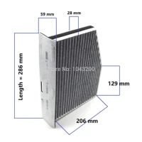 Pollen Activated Carbon Cabin Air Filter VW06126CP1 1K1819653A, 1K1819653B New For Audi A3 TT Quattro VW GTI Jetta
