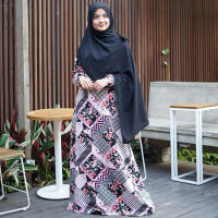 GAMIS MOTIF BUNGA