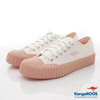 ★KangaROOS袋鼠休閒運動女鞋-甜點餅乾鞋系列-KW01553奶茶色(女段)
