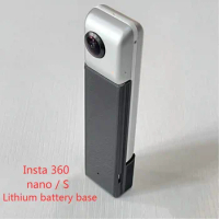 Insta360 Nano S panoramic camera lithium battery base lens cap adapter base 1/4 interface non-original accessories