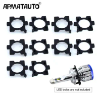10Pcs H7 LED Car Headlight Bulb Adapter Base Holder Auto Headlamp Socket Retainer For Opel Honda CRV Mazda 3/5/6/M3/M5/M6