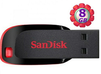 SanDisk 8GB 8G Cruzer Blade【CZ50】SD CZ50 SDCZ50-008G USB 2.0 原廠包裝 隨身碟【序號MOM100 現折$100】