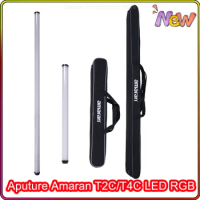 Aputure Amaran T2C T4C RGB Tube Light Stick Handled LED Full-color 2500-7500K Video Light for Live S