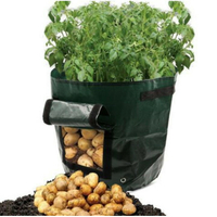 種植袋 馬鈴薯 種菜 帶門馬鈴薯種植袋 園藝好幫手  其他園林種植袋